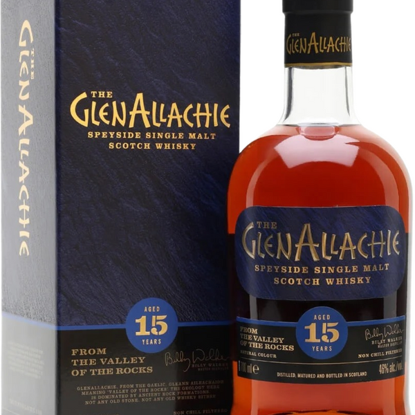 Glenallachie 15 Years + GB 46% 70cl – Spades Wine & Spirits | 4000