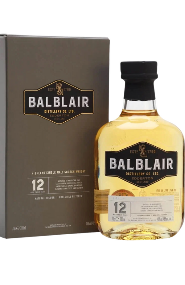 Balblair 12 Years + GB 46% 70cl