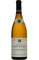 Domaine Faiveley - Puligny-Montrachet, 75cl bottle available at Spades Wines & Spirits. A prestigious white Burgundy wine from the Puligny-Montrachet appellation, made from Chardonnay grapes. It offers a pale golden hue, with elegant aromas of citrus, white flowers, and a hint of minerality. On the palate, the wine is rich and well-balanced, featuring notes of pear, lemon, and a subtle buttery finish. Perfect for pairing with seafood, poultry in creamy sauces, or soft cheeses.