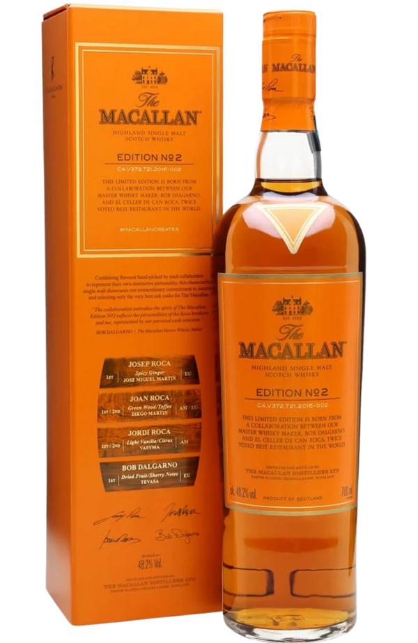 The Macallan Edition No.2 Whisky 48.2% 70cl