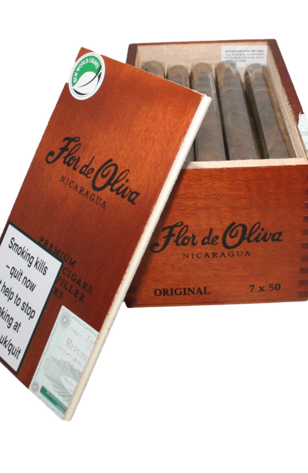 Flor de Olivia Original 7x50 x Box of 25 cigars (Churchill)