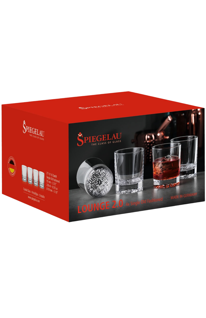 Spiegelau - Lounge 2.0 Whisky Tumbler x 4
