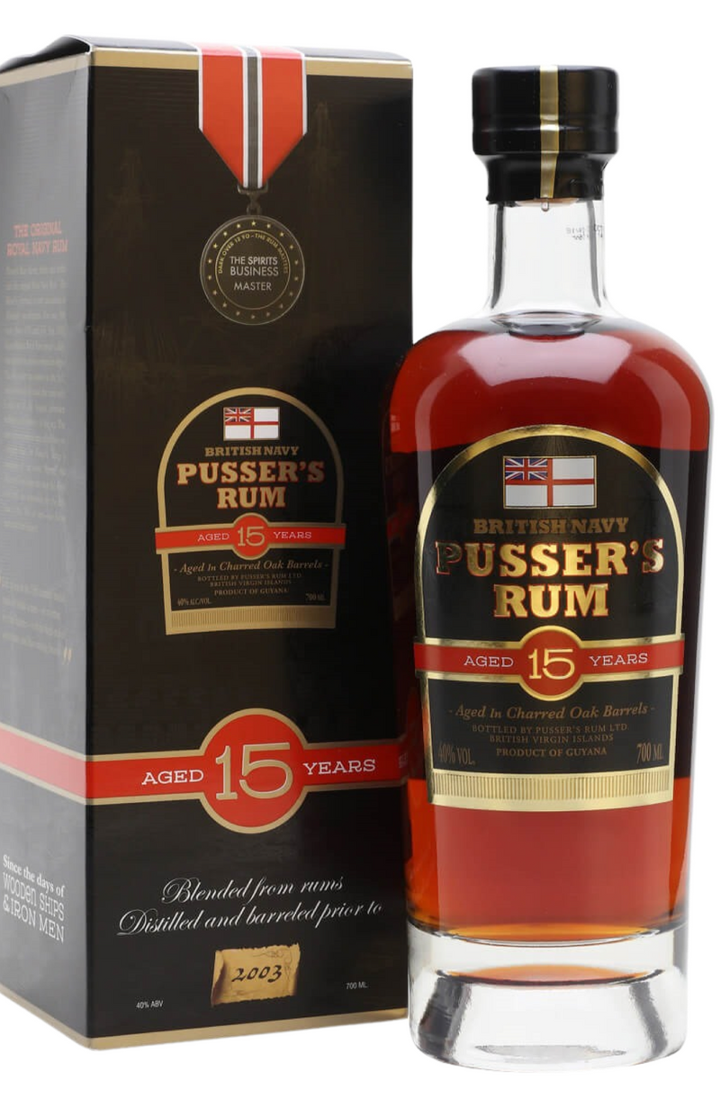Pusser's 15 Years + GB 40% 70cl