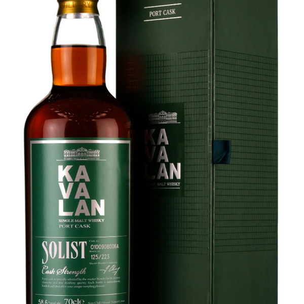 Kavalan Solist Port Cask + GB 54% 70cl