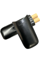 Cohiba - Black Pocket Cigar Case In Leather 2 cigar