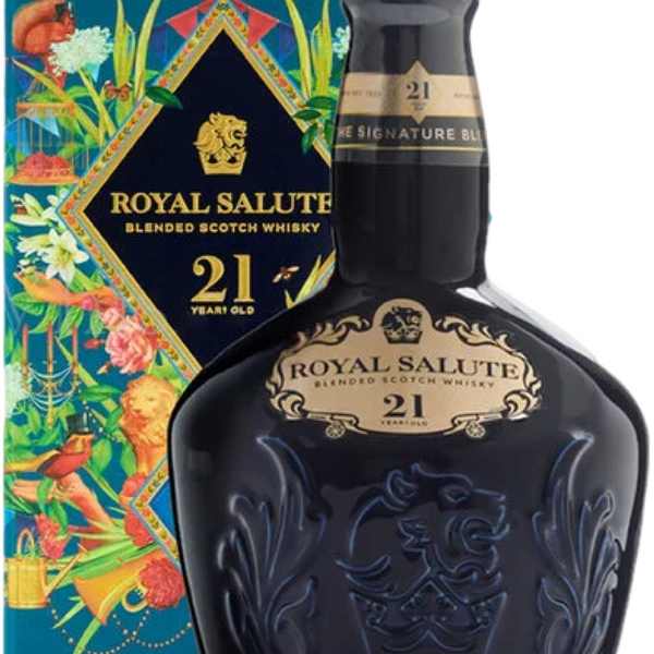 Royal Salute 21 Years Garden + GB 40% 70cl – Spades Wine & Spirits