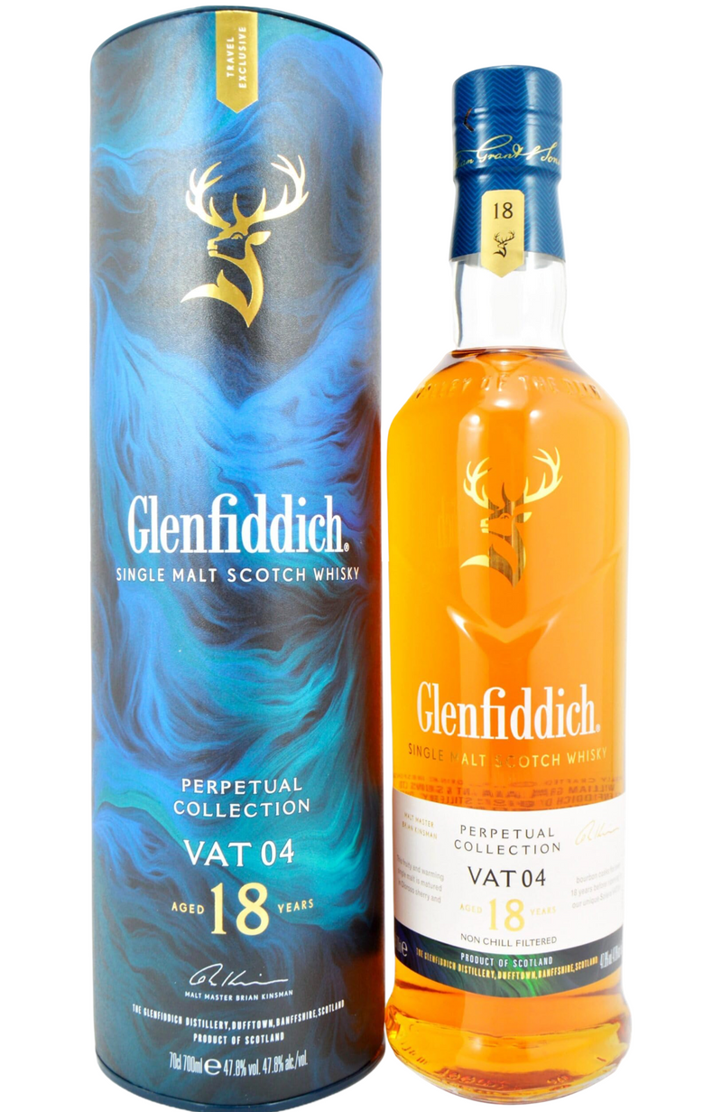 Glenfiddich Perpetual Collection 18 Years Vat 4 + GB 70cl