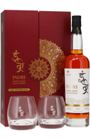 Indri Trini Single Malt 46% + 2 Glasses Gift Pack 70cl