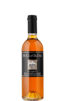 
A rich and complex dessert wine, Isole e Olena Vin Santo del Chianti Classico is a 37.5cl bottle that captures the essence of Tuscany’s winemaking tradition. Its amber hue is accompanied by enticing aromas of dried fruits, honey, and a hint of toasted almonds. The refined label reflects the wine's luxurious and elegant character. Perfect for pairing with biscotti, blue cheeses, or creamy desserts, it offers a smooth, velvety palate with a long, harmonious finish that lingers beautifully.