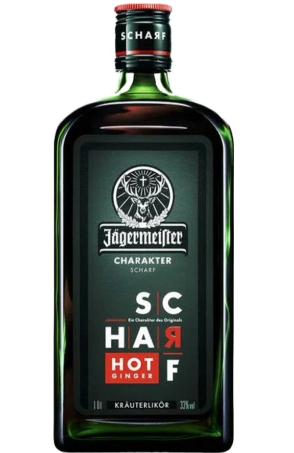 Jagermeister Scharf Hot Ginger 33% 1Ltr