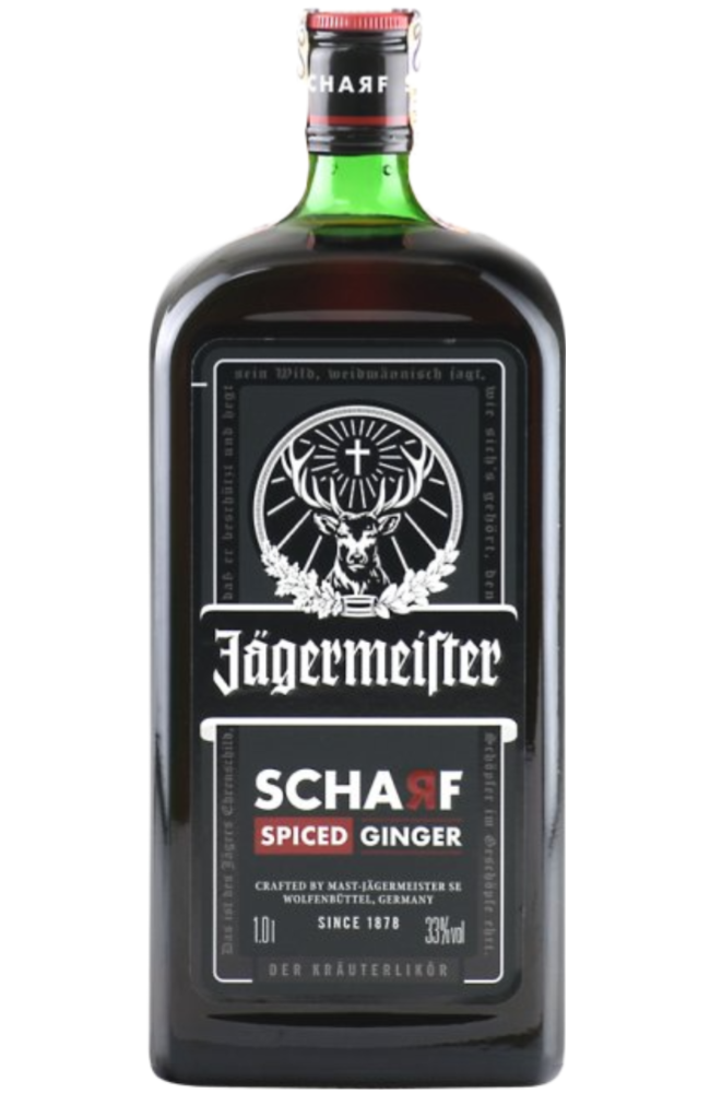 Jagermeister Scharf Hot Ginger 33% 1Ltr