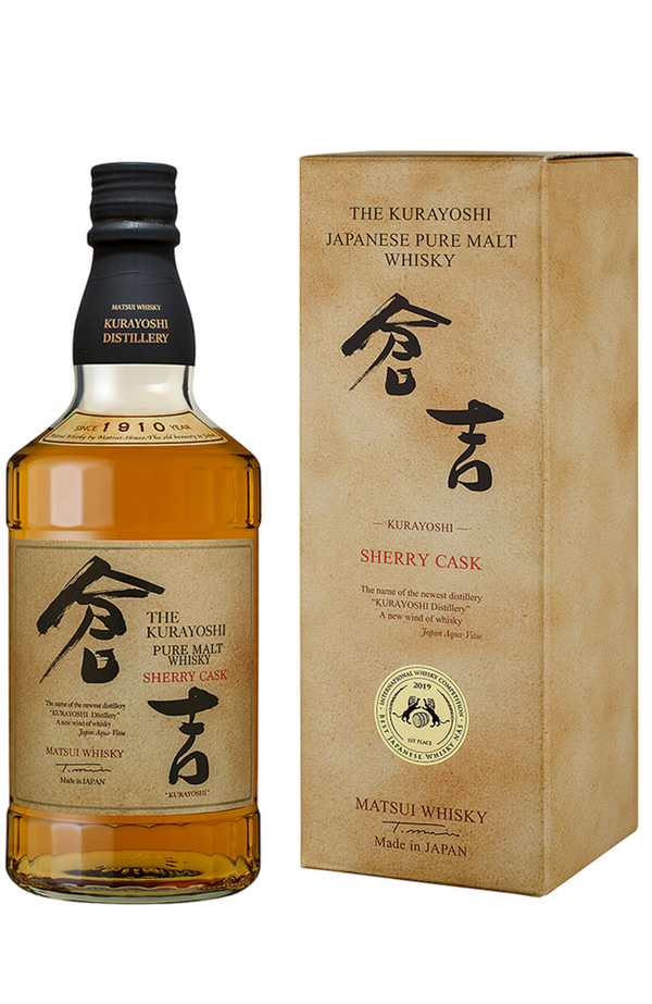 Kurayoshi Pure Malt Sherry Cask + GB 43% 70cl