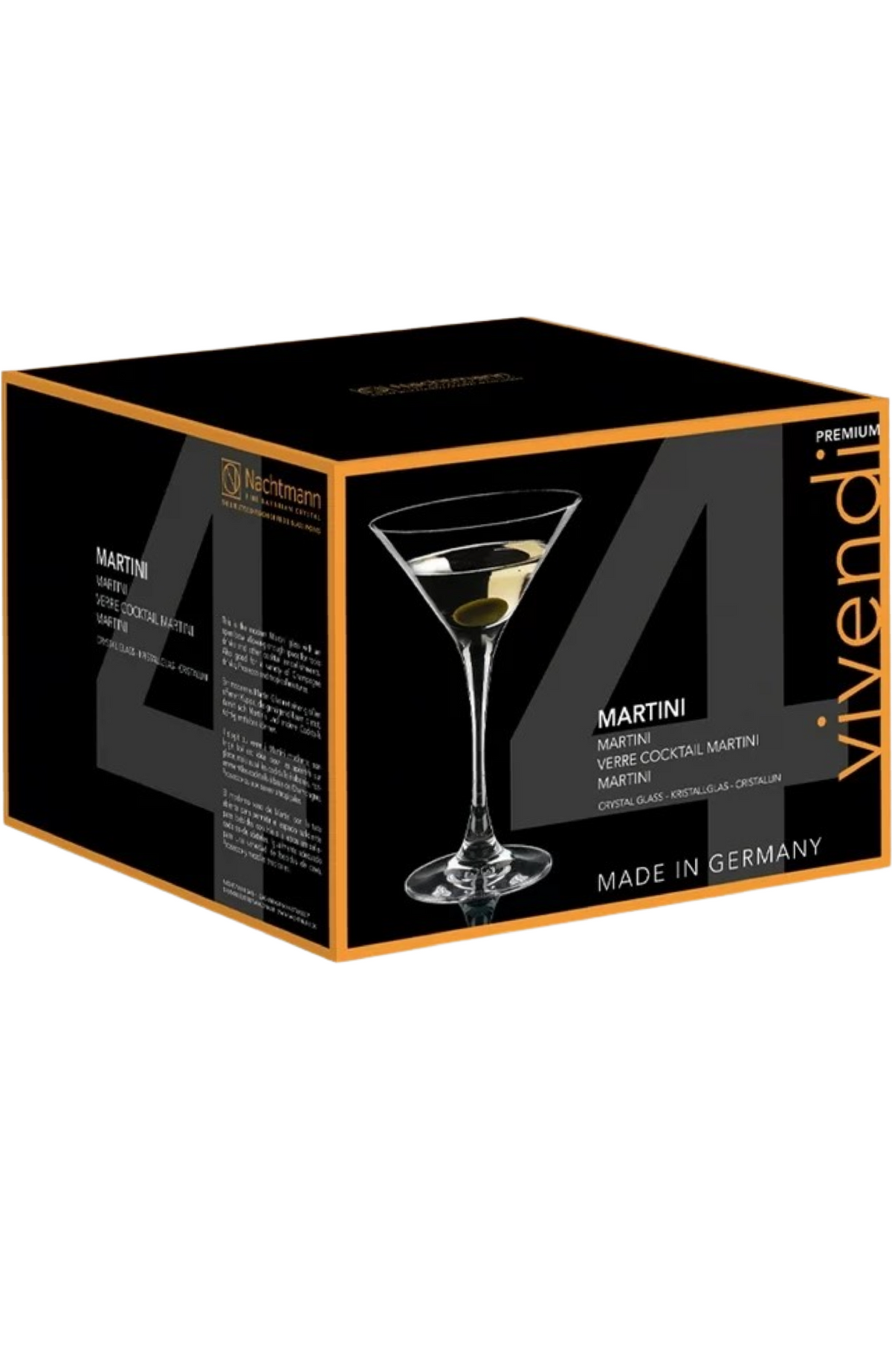 Buy Nachtmann - Martini Cocktail Glasses x set of 4. We deliver