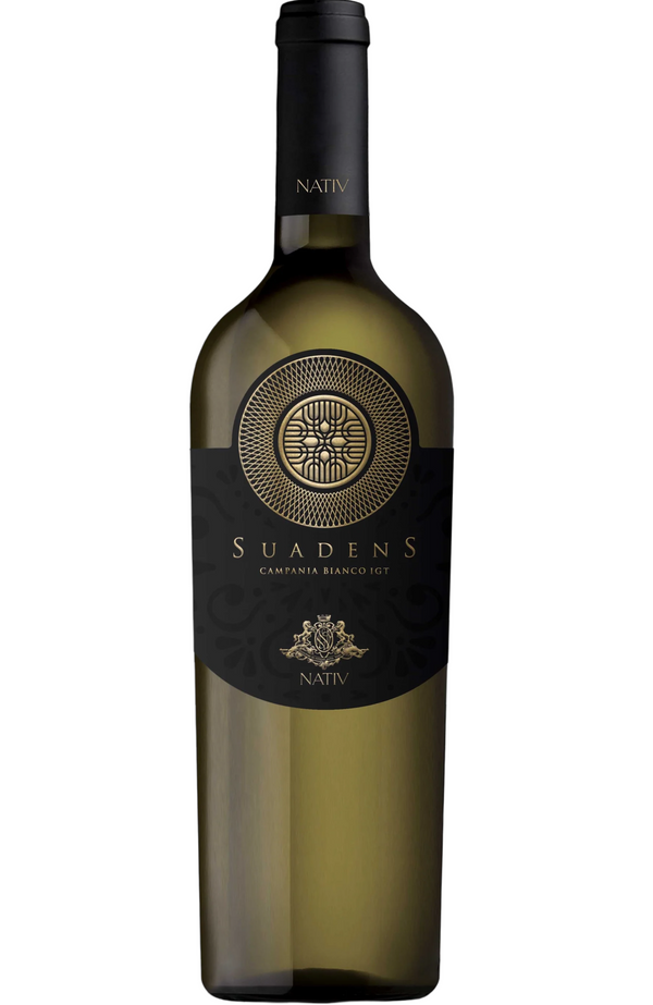 Nativ Suadens Bianco DOC Campania, Italy 75cl by Spades Wines & Spirits, a refined Italian white wine with crisp notes of citrus, green apple, and a hint of minerality. Perfectly paired with seafood, light salads, and creamy pastas. Ideal for refreshing meals and elegant gatherings.