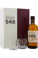 Nikka Miyagikyo 45% + 2 Riedel Glasses Gift Pack 70cl