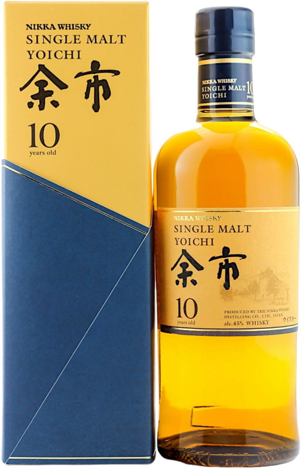 Nikka Yoichi 10 Years + GB 45% 70cl