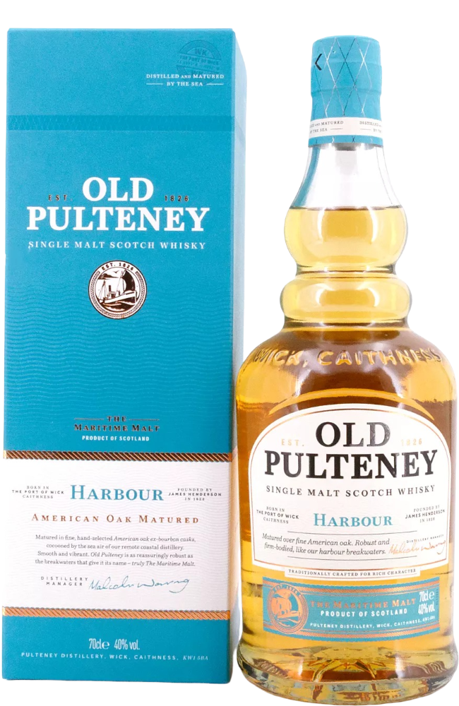 Old Pulteney Harbour + GB 40% 70cl