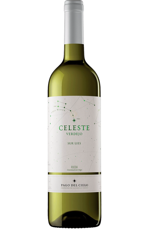 Pago del Cielo Celeste Verdejo, Spain 75cl by Spades Wines & Spirits, a fresh and aromatic white wine with bright citrus, green apple, and herbaceous notes. Perfectly paired with seafood, light salads, and goat cheese. Ideal for summer dining and casual gatherings.