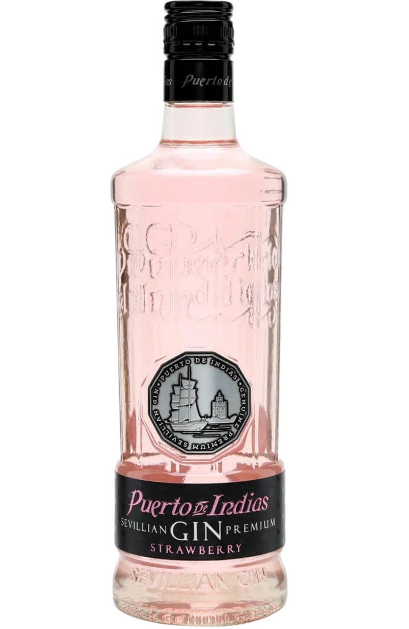 Puerto De Indias Gin Strawberry 37,5% 70cl