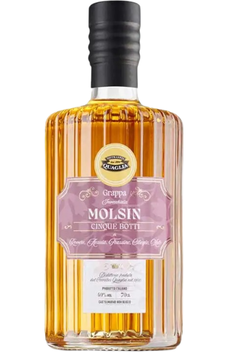 Quaglia - Grappa 'Molsin' 5 Botti 40% 70cl