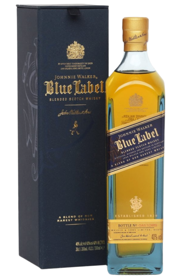 'Quarter Bottle' Johnnie Walker Blue Label Whisky 20cl