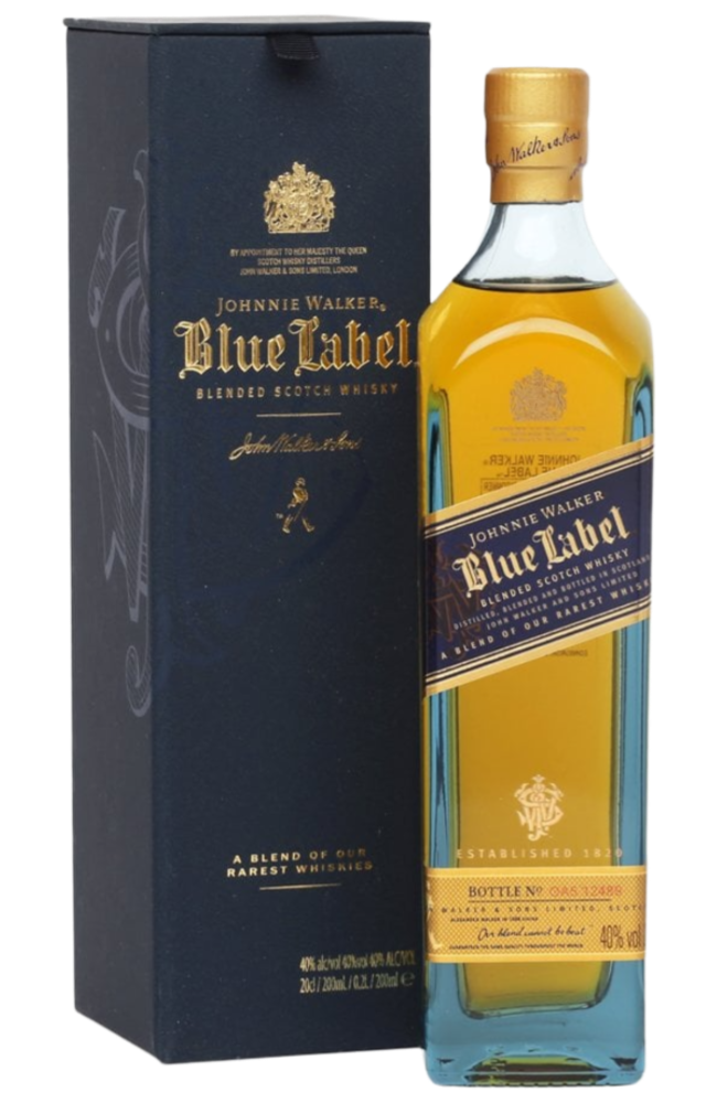 'Quarter Bottle' Johnnie Walker Blue Label Whisky 20cl