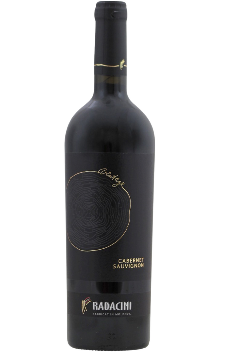 Radacini - Vintage Cabernet Sauvignon 75cl from Spades Wines & Spirits. This Moldovan Cabernet Sauvignon captivates with aromas of blackcurrants, ripe plums, and hints of cedar and dark chocolate. Full-bodied with well-structured tannins, it reveals layers of blackberry, toasted oak, and a touch of spice on the palate, culminating in a long, elegant finish. Ideal for pairing with grilled steaks, hearty stews, or mature cheeses, this wine is a fine example of Moldova’s winemaking tradition.