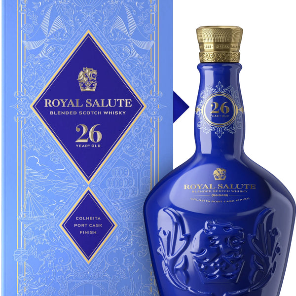 Royal Salute 26 Years Kingdom Edition Colheita Port + GB 40% 70cl