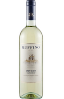 A crisp and refreshing white wine, Ruffino Orvieto Classico Bianco is a 75cl bottle that showcases the bright, fruity flavors of this classic Italian wine. Its pale straw color is complemented by aromas of green apple, citrus, and a hint of floral notes. The elegant label reflects its fresh and approachable character. Ideal for pairing with seafood, light pasta dishes, or fresh salads, this wine offers a balanced, lively palate with vibrant acidity and a clean, refreshing finish.