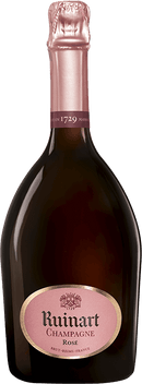 Ruinart - Rosé Champagne Brut 75cl from Spades Wines & Spirits. A refined rosé champagne blending Chardonnay and Pinot Noir, offering delicate aromas of raspberry, cherry, and rose petals, with subtle notes of spice and brioche. The palate is elegant and vibrant, with fine bubbles and a harmonious finish. An exquisite choice for celebrations or pairing with sushi, duck, or fresh berries.