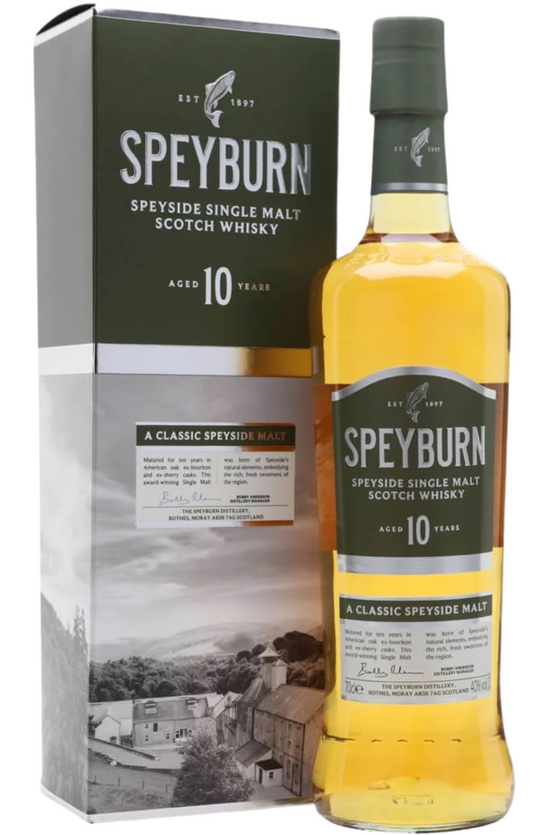 Speyburn 10 Years + GB 40% 70cl