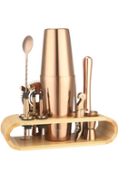 T - 'Rose' 'Gold' 12pcs Stainless Steel Bar Tool Set