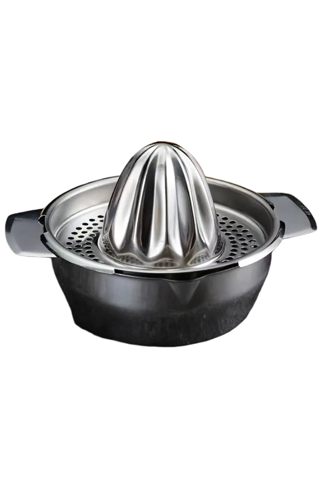 T - Stainless Steel Manual Citrus Juicer with Bowl Container x 1 pcs