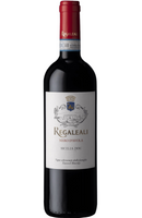 Tasca d'Almerita - Tenuta Regaleali Nero d’Avola DOC 75cl is a captivating Sicilian red wine crafted exclusively from Nero d’Avola grapes, showcasing the essence of the Mediterranean. With a deep ruby hue, it reveals a bouquet of red berries, ripe cherries, and subtle hints of spice and vanilla from careful aging. On the palate, it is balanced and velvety, with refined tannins and a lingering finish. Perfectly paired with roasted meats, pasta dishes with rich sauces, or aged cheeses.