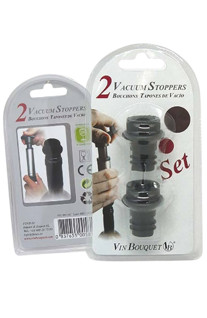 VIN BOUQUET - Stoppers for Vacuum Pump x 2 pcs