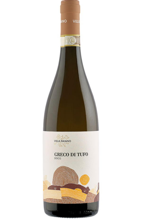 Villa Raiano Greco di Tufo DOCG 75cl by Spades Wines & Spirits, a distinguished Italian white wine with vibrant notes of citrus, green apple, and a touch of minerality. Perfectly paired with seafood, light pasta dishes, and fresh salads. Ideal for elegant gatherings and sunny occasions.