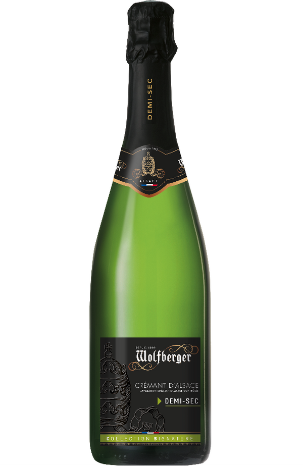 Wolfberger - Cremant D'Alsace Demi Sec Signature Alsace AOC 12% 75cl
