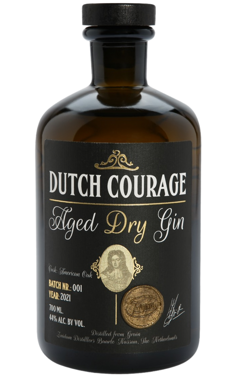 Zuidam Dutch Courage Aged Dry Gin 44% 70cl