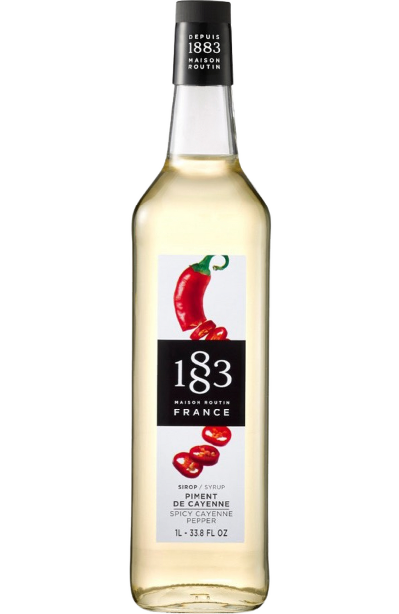 1883 Maison Routin - Spicy Cayenne Pepper Syrup 1Ltr