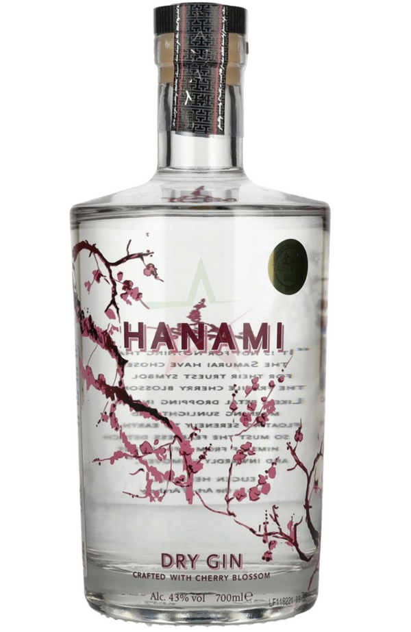 Hanami Dry Gin 43% 70cl