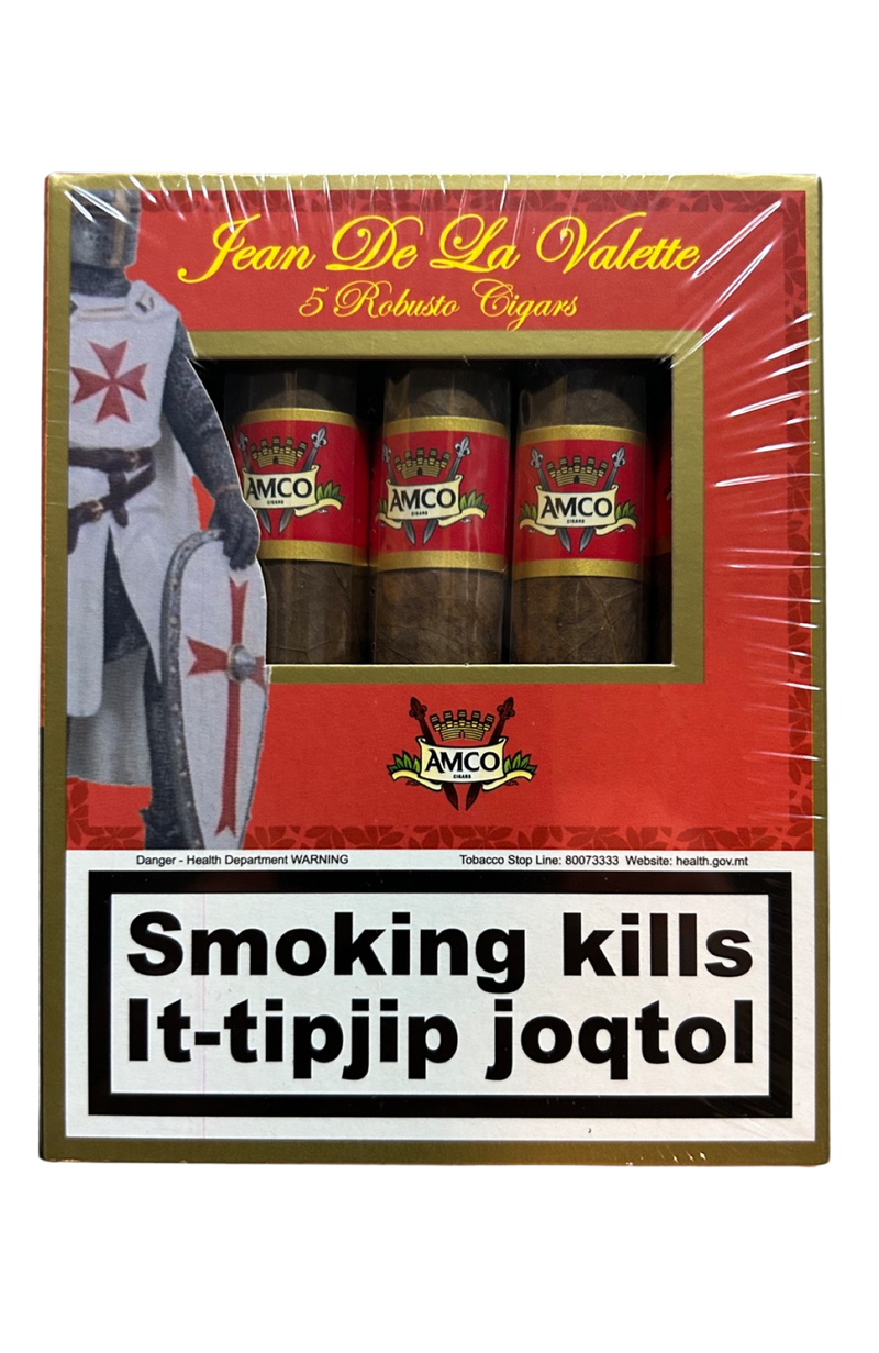 Jean De La Valette - Robusto Cigars x 5 pack (Amco)
