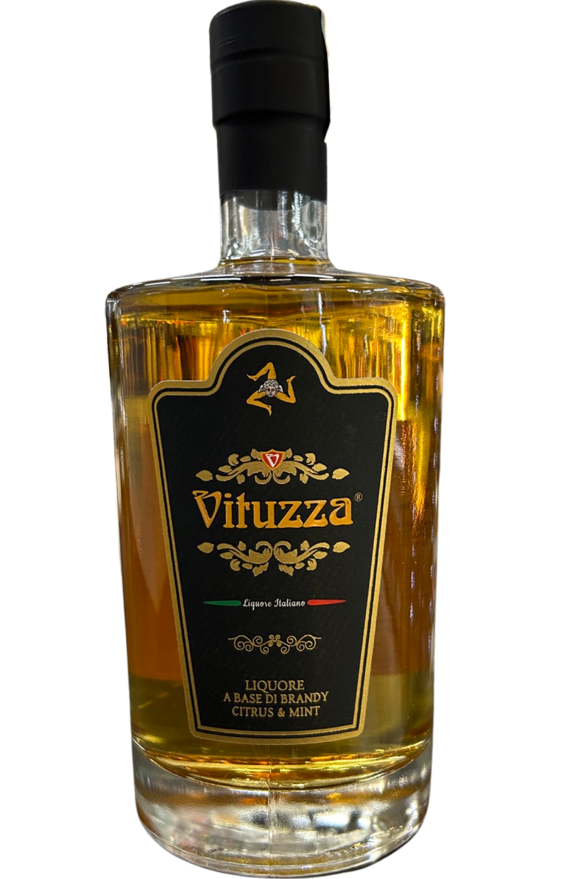 Vituzza Liqueur Brandy - Citrus & Mint 30% 70cl