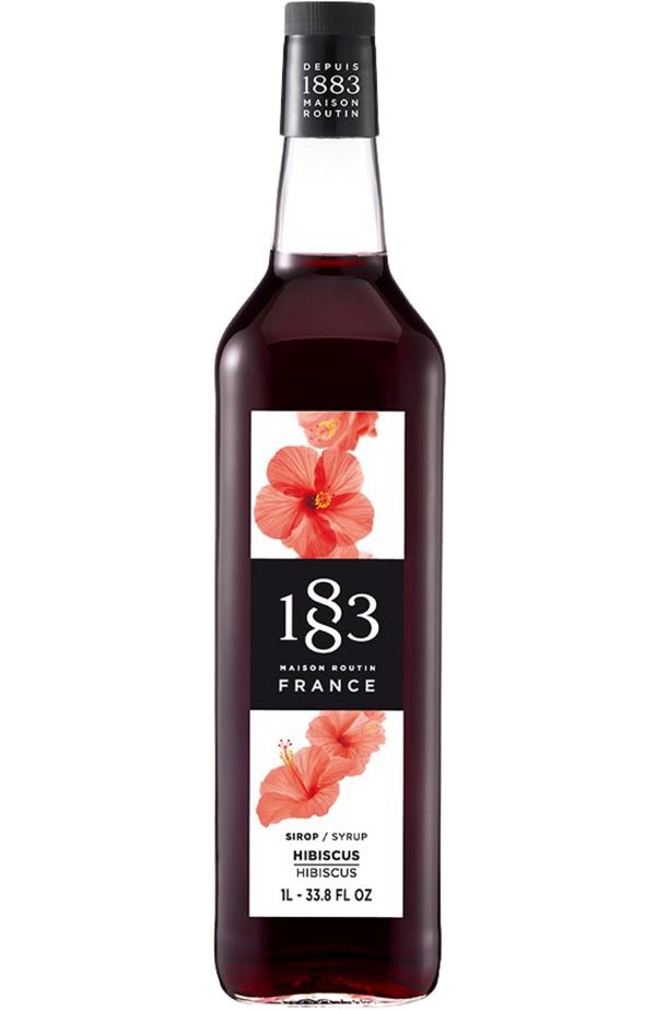 1883 Maison Routin - Hibiscus Syrup 1Ltr