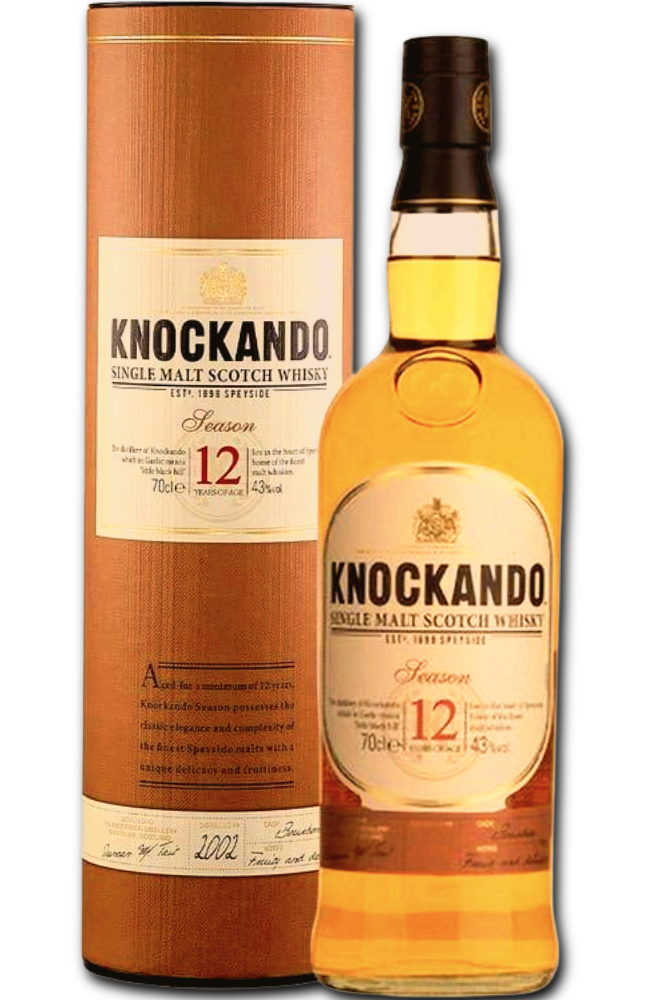Knockando 12 Years + GB 43% 70cl