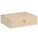 Wooden Wine Box x 3 Bottle