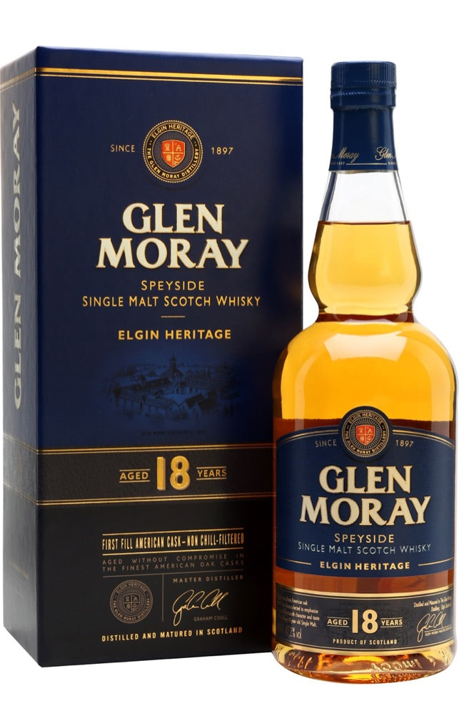 Glen Moray 18 Year Old - Elgin Heritage | Buy Whisky Malta