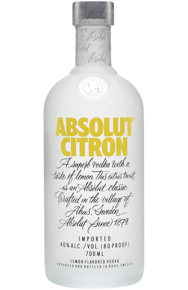 Absolut Citron Vodka 