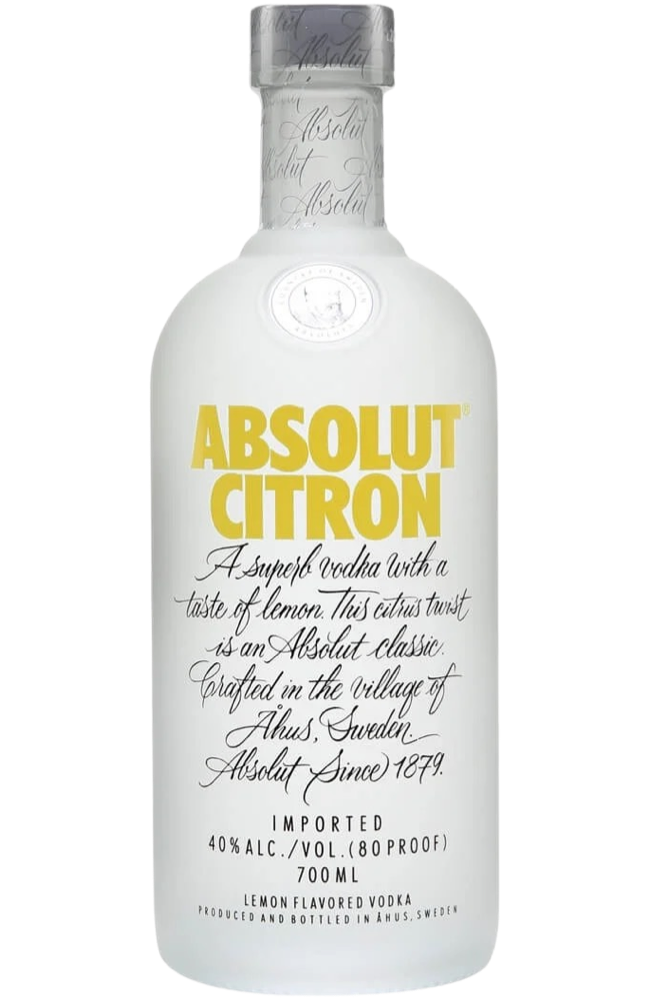 Absolut Citron Vodka 