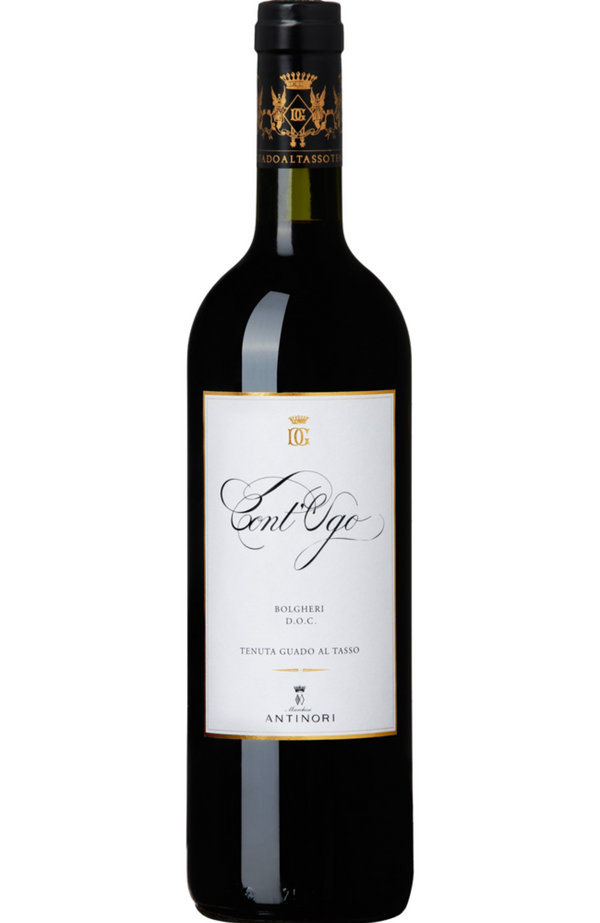 Antinori Cont Ugo Bolgheri DOC 75cl from Spades Wines & Spirits. This exquisite Tuscan red wine features a blend of Cabernet Sauvignon and Merlot, offering rich aromas of dark fruits, chocolate, and spices. On the palate, it is full-bodied with velvety tannins and a long, harmonious finish, making it an ideal pairing for grilled meats and hearty dishes.