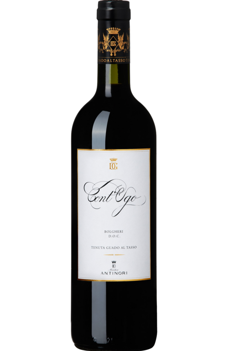 Antinori Cont Ugo Bolgheri DOC 75cl from Spades Wines & Spirits. This exquisite Tuscan red wine features a blend of Cabernet Sauvignon and Merlot, offering rich aromas of dark fruits, chocolate, and spices. On the palate, it is full-bodied with velvety tannins and a long, harmonious finish, making it an ideal pairing for grilled meats and hearty dishes.